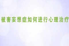 如何从心理上治疗被害妄想症