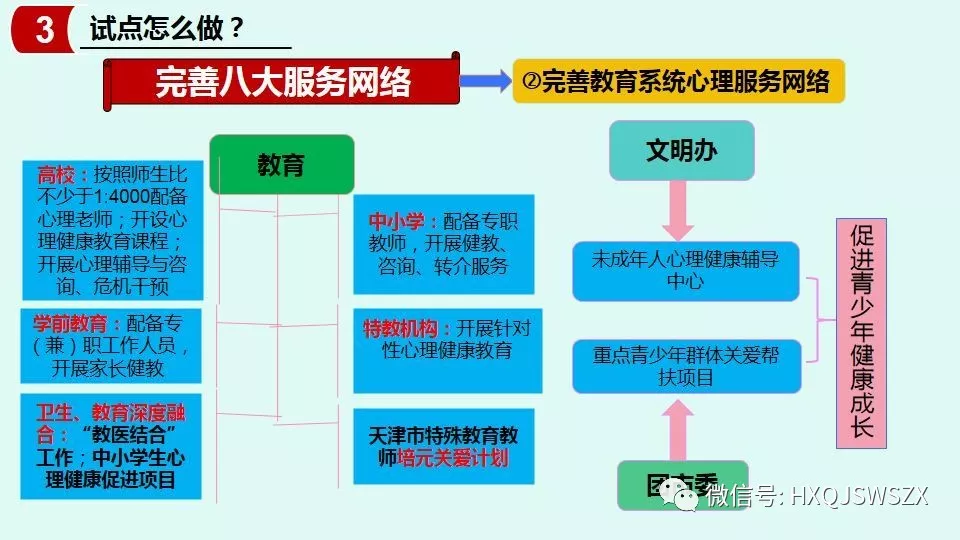 试点怎么做：完善教育系统心理服务网络