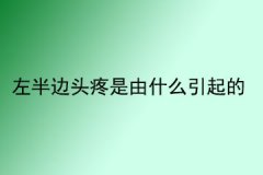 左半边头疼是由什么引起的