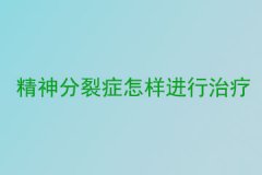 精神分裂症怎样进行治疗